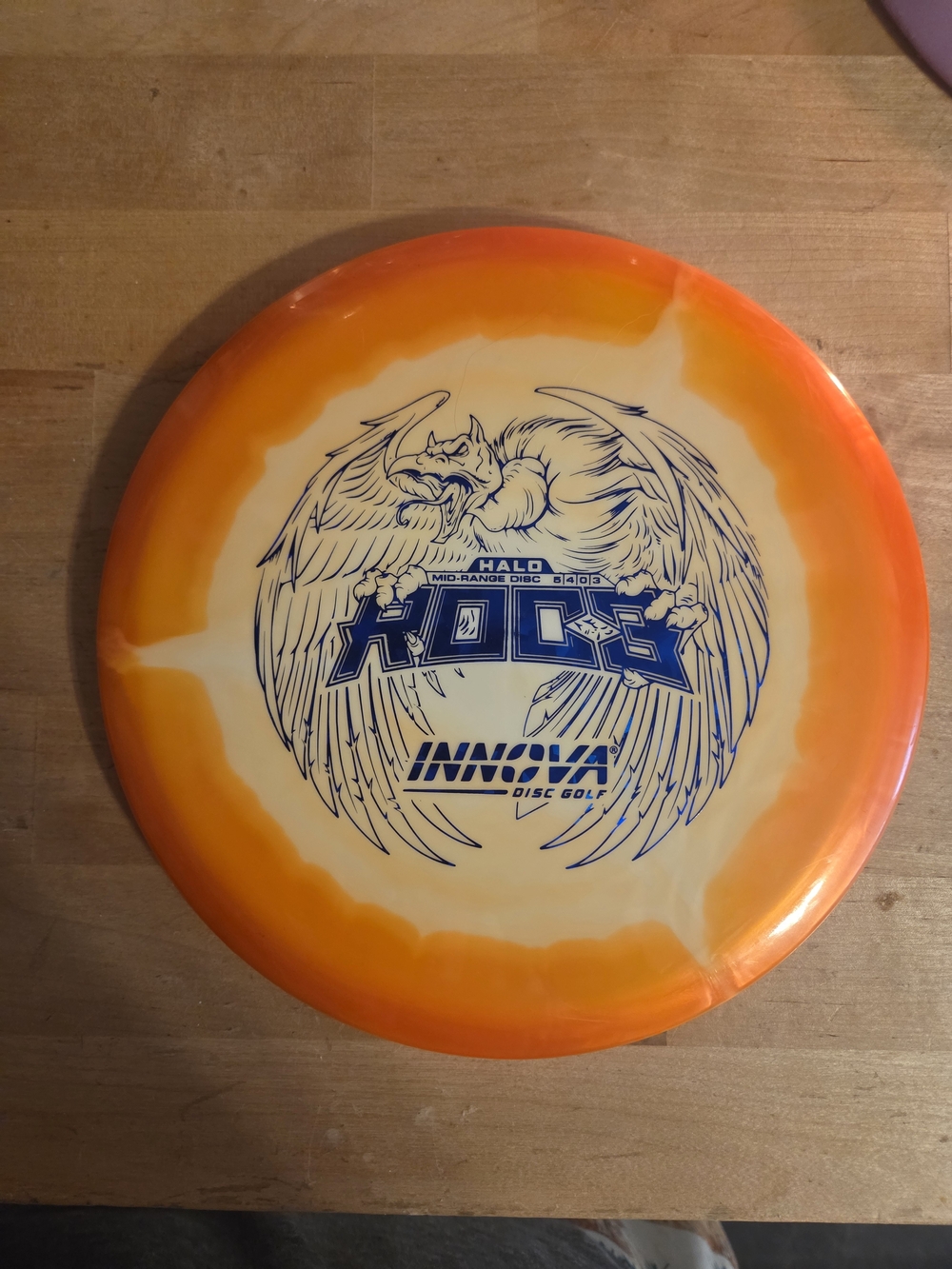 Innova Halo Roc3 Mid-Range Disc - Orange & Cream